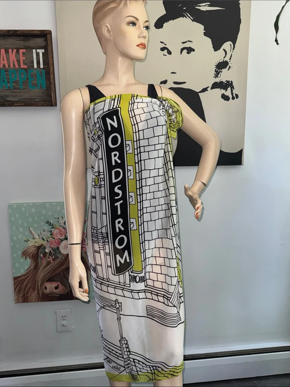 Nordstrom Large Flagship Store Sheer Scarf